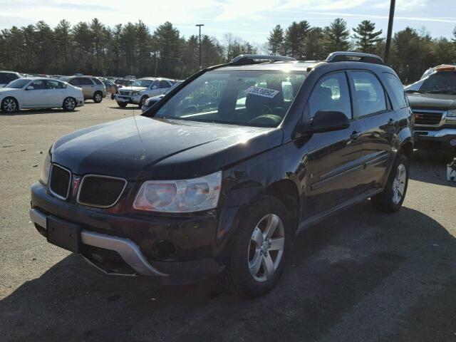 2CKDL63F366176092 - 2006 PONTIAC TORRENT BLACK photo 2