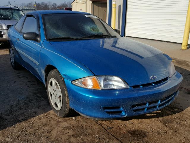 1G1JC124XY7120711 - 2000 CHEVROLET CAVALIER BLUE photo 1