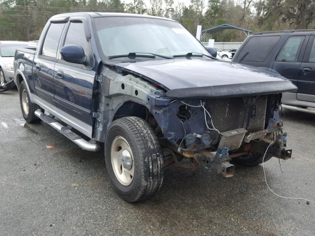 1FTRW07L23KC77442 - 2003 FORD F150 SUPER BLUE photo 1