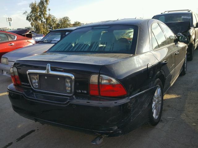 1LNHM87A54Y608443 - 2004 LINCOLN LS BLACK photo 4