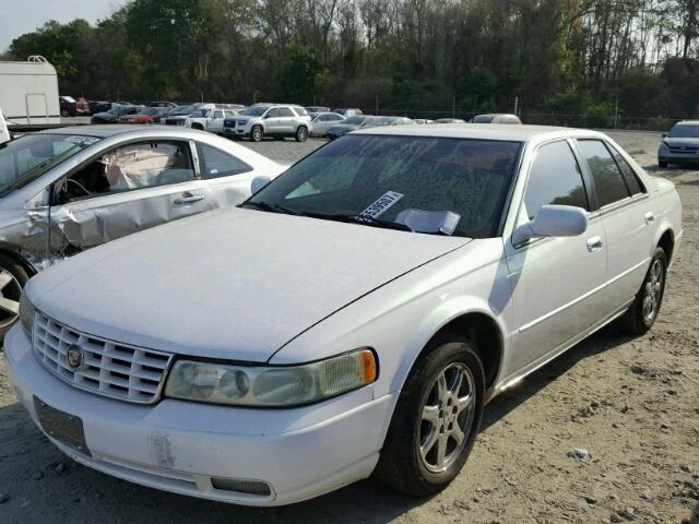 1G6KS54Y73U198995 - 2003 CADILLAC SEVILLE SL WHITE photo 2