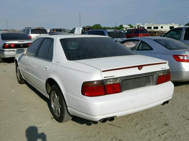 1G6KS54Y73U198995 - 2003 CADILLAC SEVILLE SL WHITE photo 3