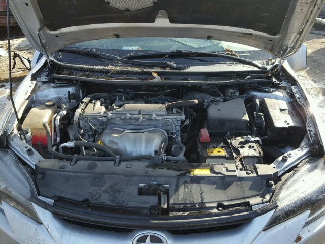 JTKJF5C72E3073555 - 2014 TOYOTA SCION TC 银色 照片 7