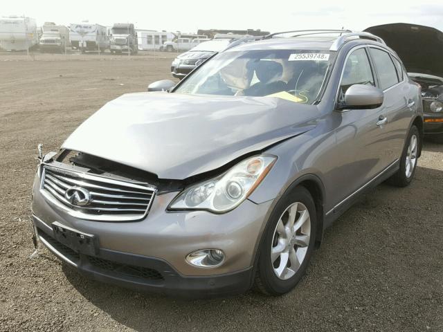 JN1AJ0HPXAM700043 - 2010 INFINITI EX35 BASE GRAY photo 2