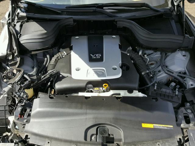 JN1AJ0HPXAM700043 - 2010 INFINITI EX35 BASE GRAY photo 7