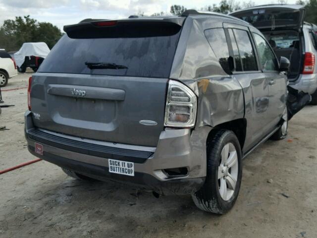 1J4NT1FA6BD260833 - 2011 JEEP COMPASS SP GRAY photo 4