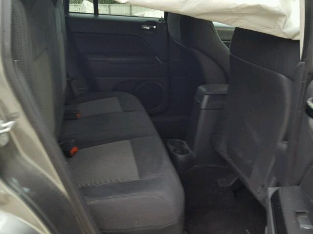 1J4NT1FA6BD260833 - 2011 JEEP COMPASS SP GRAY photo 6