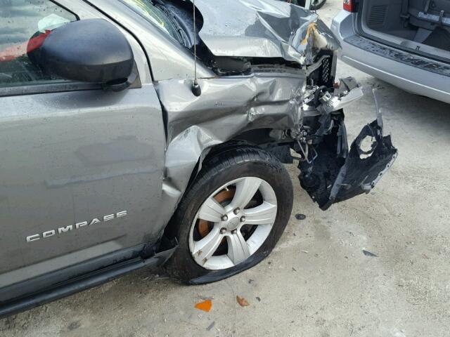 1J4NT1FA6BD260833 - 2011 JEEP COMPASS SP GRAY photo 9