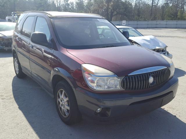 3G5DB03E74S544200 - 2004 BUICK RENDEZVOUS MAROON photo 1