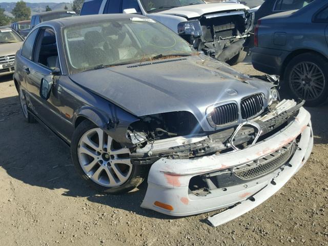 WBABN53462JU38750 - 2002 BMW 330 CI BLUE photo 1