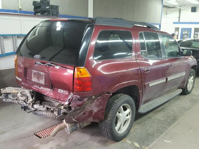 1GKET16SX26107282 - 2002 GMC ENVOY XL MAROON photo 4