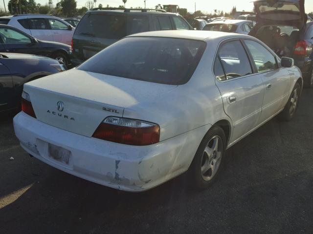 19UUA56663A086602 - 2003 ACURA 3.2TL WHITE photo 4