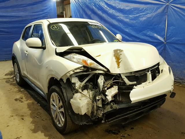 JN8AF5MV0CT119941 - 2012 NISSAN JUKE S WHITE photo 1