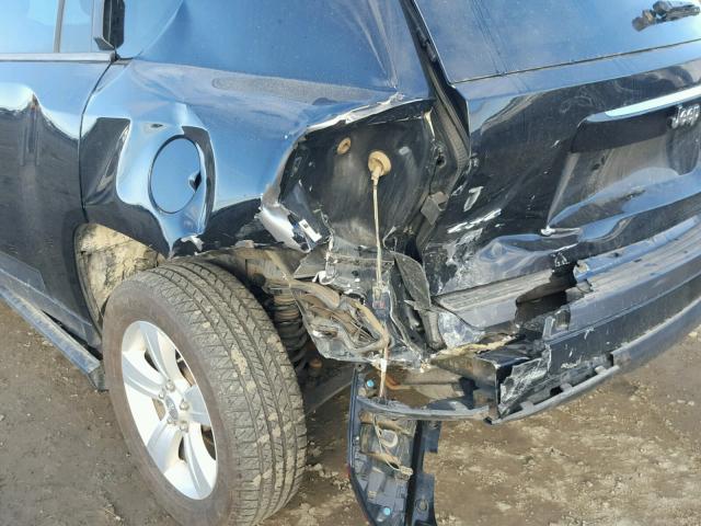 1C4NJDAB0ED565987 - 2014 JEEP COMPASS SP BLACK photo 9