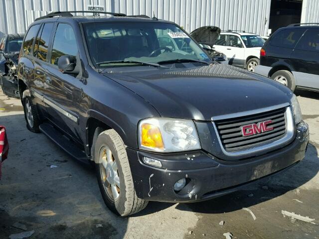 1GKDT13S342409958 - 2004 GMC ENVOY BLACK photo 1