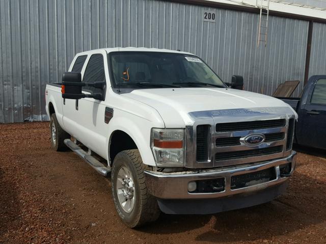 1FTSW21R88ED94863 - 2008 FORD F250 SUPER WHITE photo 1