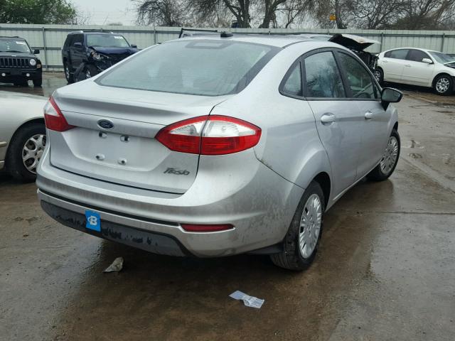 3FADP4AJ6HM102347 - 2017 FORD FIESTA S SILVER photo 4