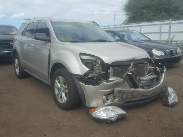 2GNALAEK4E6277669 - 2014 CHEVROLET EQUINOX LS GOLD photo 1