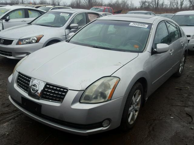 1N4BA41E05C813289 - 2005 NISSAN MAXIMA SE SILVER photo 2