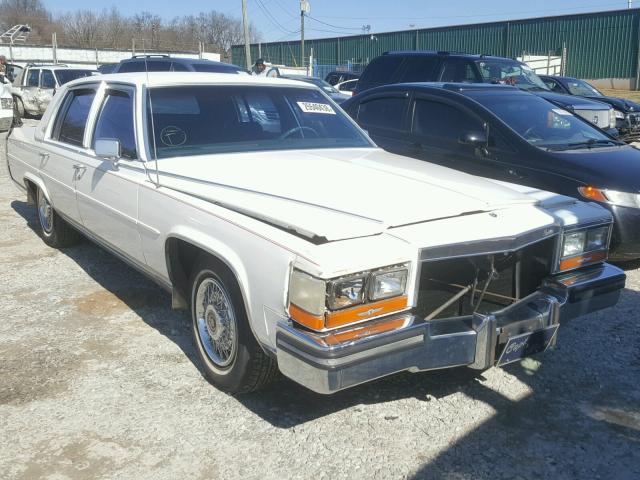 1G6DW51Y4H9745913 - 1987 CADILLAC BROUGHAM WHITE photo 1