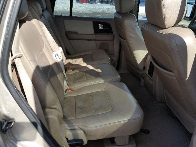 1FMFU20586LA49326 - 2006 FORD EXPEDITION BEIGE photo 6