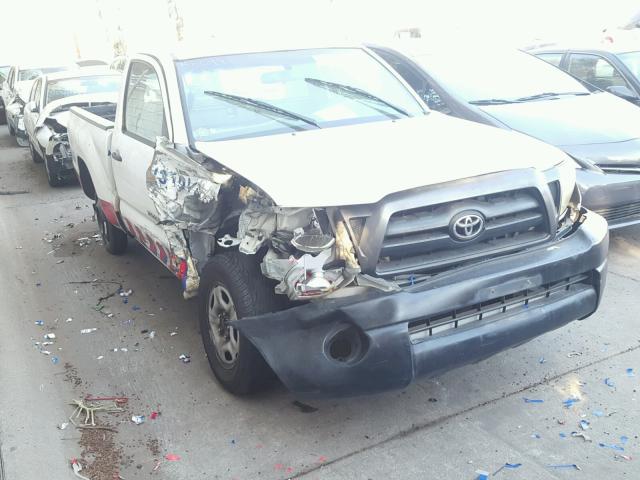 5TENX22N38Z514572 - 2008 TOYOTA TACOMA WHITE photo 1