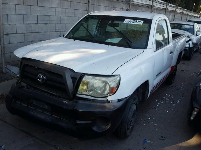 5TENX22N38Z514572 - 2008 TOYOTA TACOMA WHITE photo 2