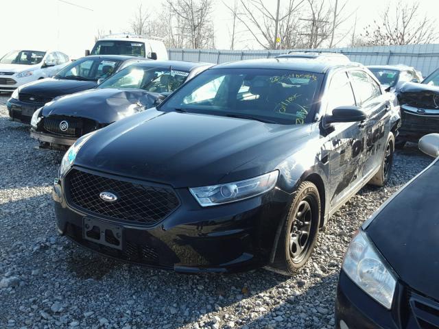 1FAHP2MKXHG111072 - 2017 FORD TAURUS POL BLACK photo 2