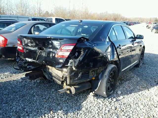 1FAHP2MKXHG111072 - 2017 FORD TAURUS POL BLACK photo 4