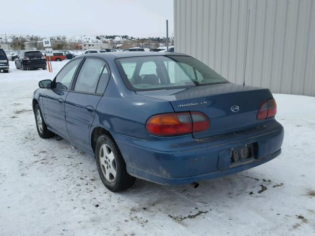 1G1NE52J83M689723 - 2003 CHEVROLET MALIBU LS BLUE photo 3