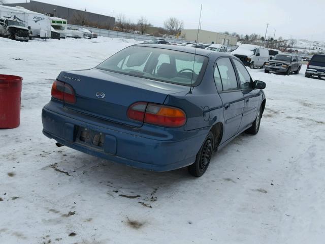 1G1NE52J83M689723 - 2003 CHEVROLET MALIBU LS BLUE photo 4