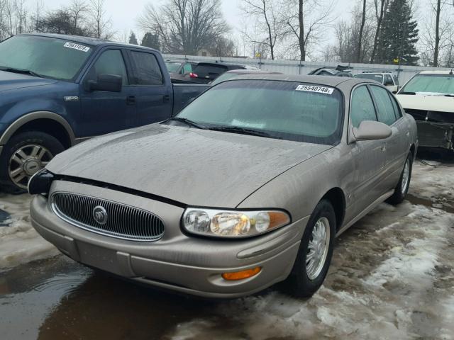 1G4HP54K02U241006 - 2002 BUICK LESABRE CU GOLD photo 2