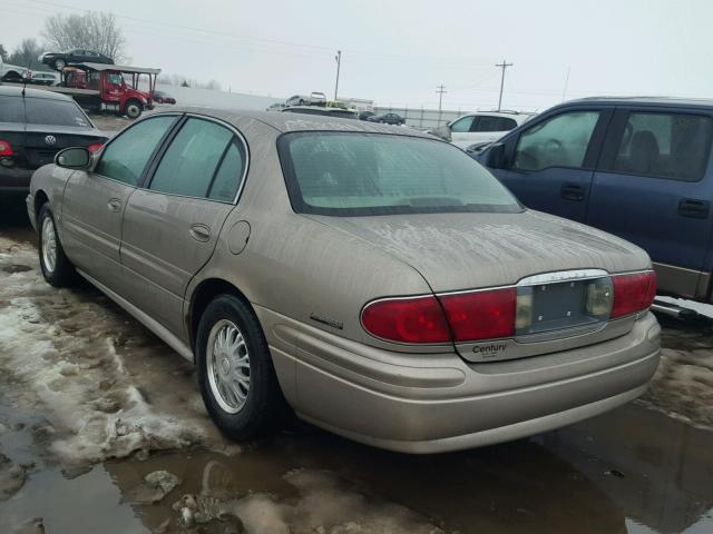 1G4HP54K02U241006 - 2002 BUICK LESABRE CU GOLD photo 3