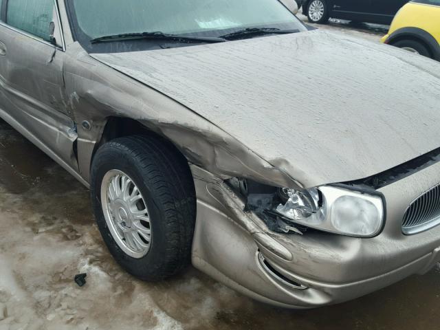 1G4HP54K02U241006 - 2002 BUICK LESABRE CU GOLD photo 9