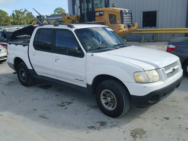 1FMZU67E71UB04975 - 2001 FORD EXPLORER S WHITE photo 1