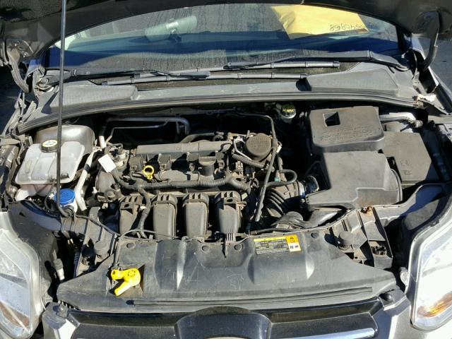 1FAHP3H29CL142202 - 2012 FORD FOCUS SEL GOLD photo 7