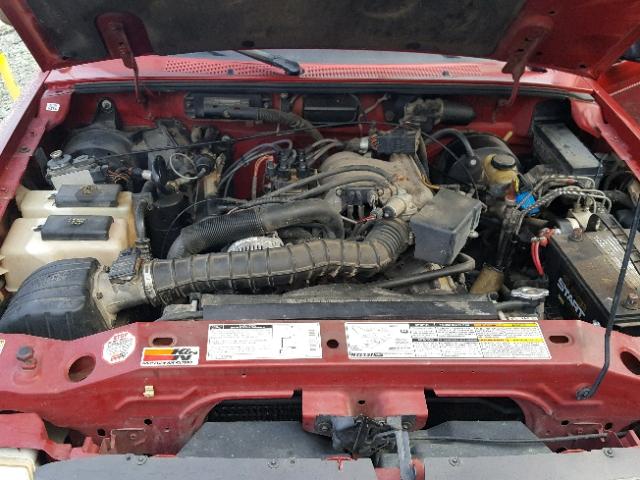 1FTZR15V2YTA61691 - 2000 FORD RANGER SUP RED photo 7