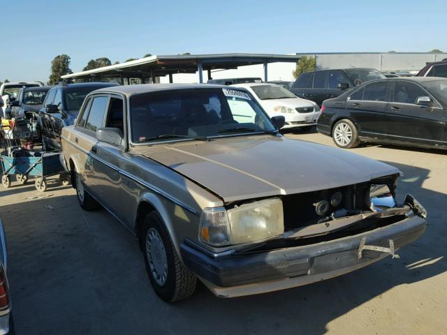 YV1AX8849J1305010 - 1988 VOLVO 244 DL BROWN photo 1