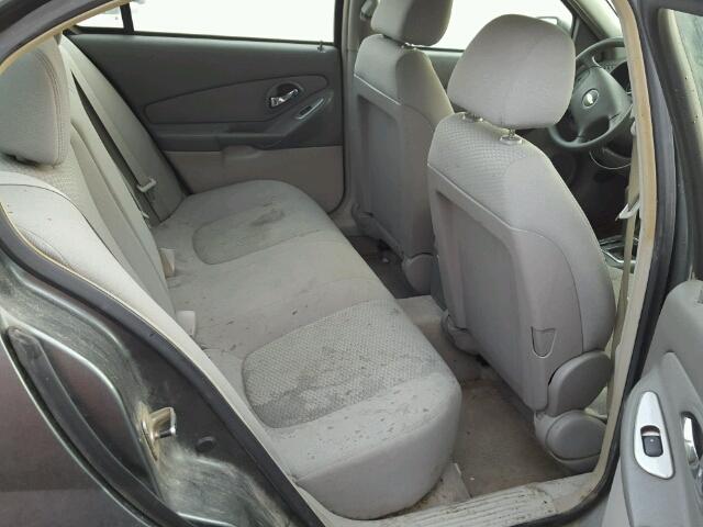 1G1ZS51F26F252798 - 2006 CHEVROLET MALIBU LS ნაცრისფერი ფოტო 6