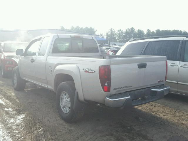 1GTDT19E678189875 - 2007 GMC CANYON SILVER photo 3