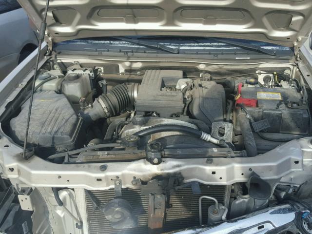 1GTDT19E678189875 - 2007 GMC CANYON SILVER photo 7