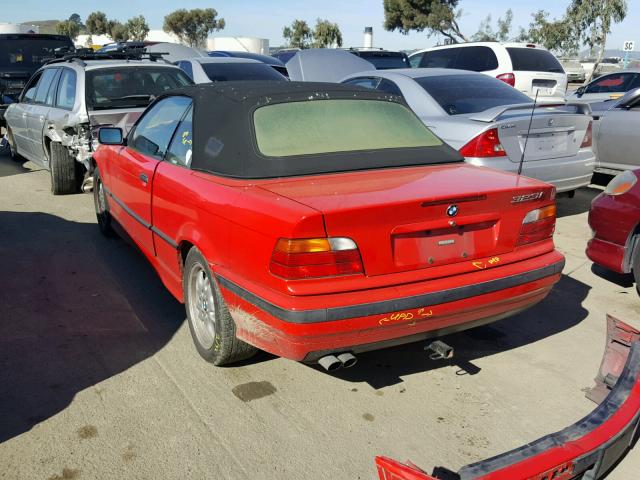 WBABJ7336XEA65159 - 1999 BMW 323 IC RED photo 3