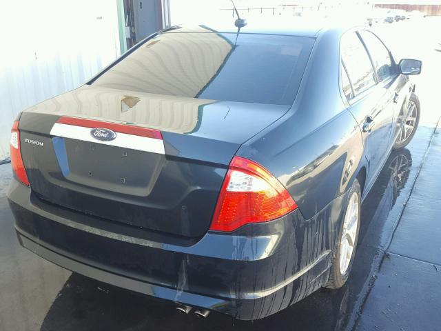 3FAHP0JA0AR218257 - 2010 FORD FUSION SEL BLACK photo 4