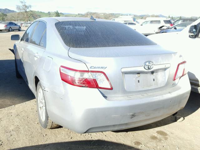 JTNBB46K483047430 - 2008 TOYOTA CAMRY HYBR SILVER photo 3