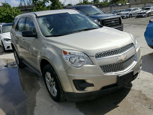 2GNALBEKXD6294996 - 2013 CHEVROLET EQUINOX LS GOLD photo 1