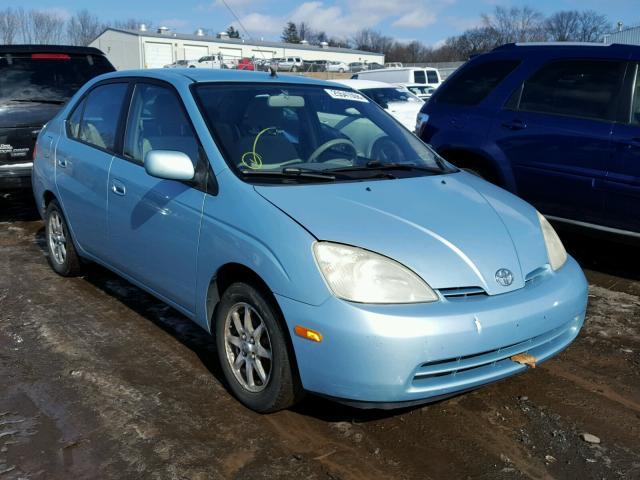 JT2BK12U910036482 - 2001 TOYOTA PRIUS BLUE photo 1