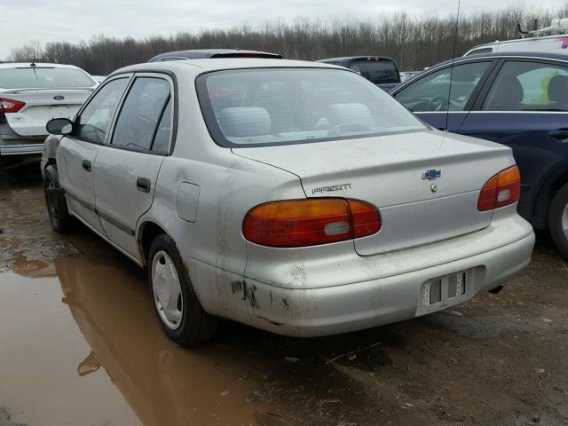 1Y1SK52841Z437155 - 2001 CHEVROLET GEO PRIZM SILVER photo 3