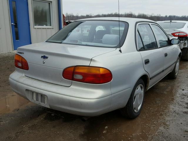 1Y1SK52841Z437155 - 2001 CHEVROLET GEO PRIZM 银色 照片 4