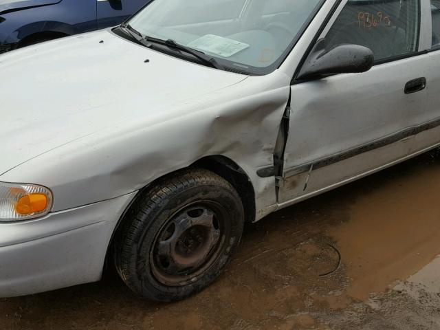 1Y1SK52841Z437155 - 2001 CHEVROLET GEO PRIZM 银色 照片 9