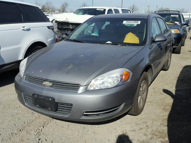 2G1WT58K979384325 - 2007 CHEVROLET IMPALA LT GRAY photo 2